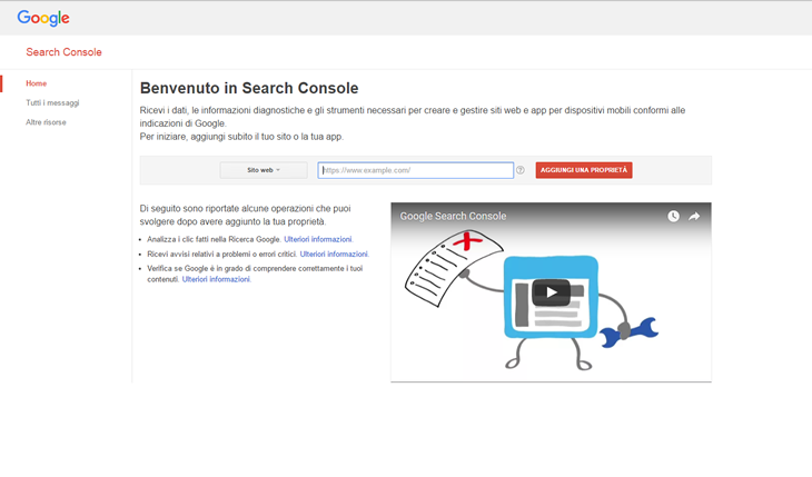 Google-Search-Console-panel